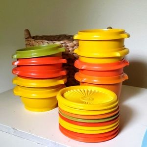 SOLD Vintage Tupperware Storage Containers